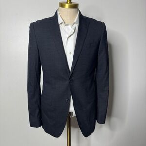 John Varvatos U.S.A.‎ Mens 38R Gray Wool Blend Bedford NN Suit Jacket Blazer